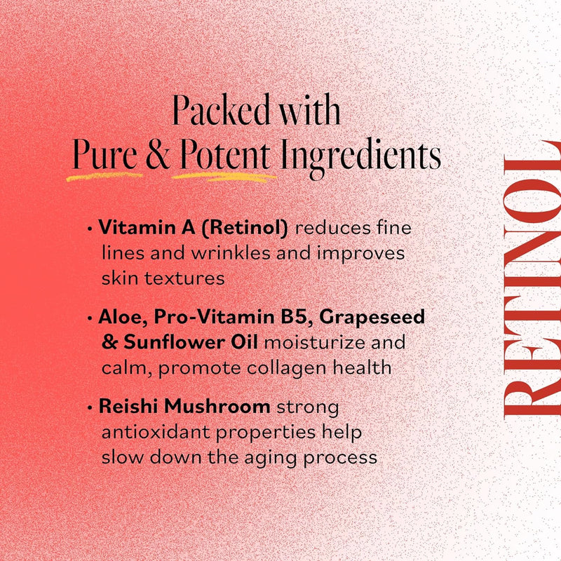 Derma E Anti-Wrinkle Eye Treatment – Anti-Aging Cream with Retinol, Grape Seed Extract and Reishi Mushroom – Hydrating Serum for Under Eye and Eyelids, 1/2 oz