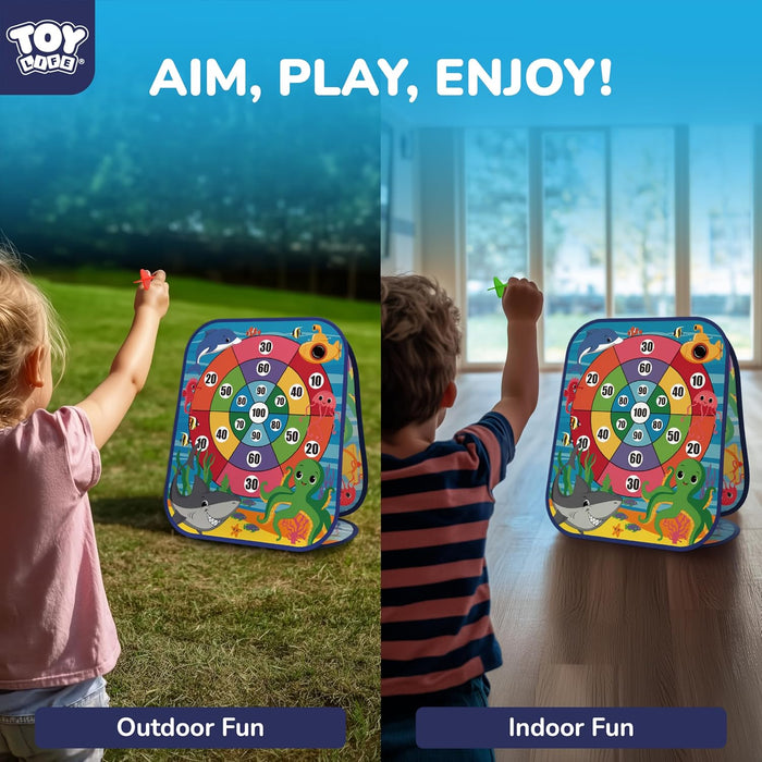 TOY Life Toddler Outdoor Toys for Kids Ages 4-8, Bean Bag Toss, Outside Yard Games for Kids Cornhole, Indoor Lawn Backyard Games Birthday Family Party Toddler Game, Gift for Boys 3 4 5 6 7