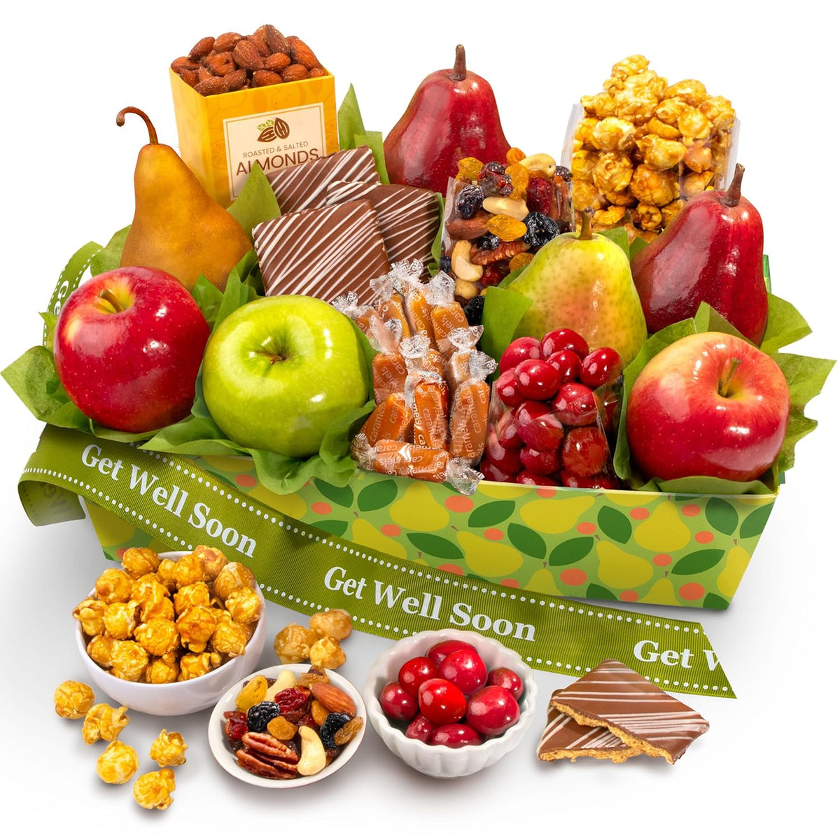 Happy Birthday Orchard Delight Fruit and Gourmet Gift Basket