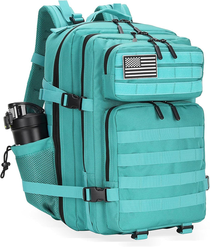 45L Military Tactical Backpack Hiking Backpacks Tactical Gear Camo Back Pack Army Molle Bag Rucksack Fitness Daypack