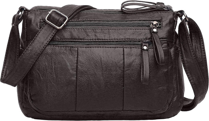 VOLGANIK ROCK Purses for Women Soft PU Leather Shoulder Bag Ladies Crossbody Purse and handbags Lightweight Pocketbook
