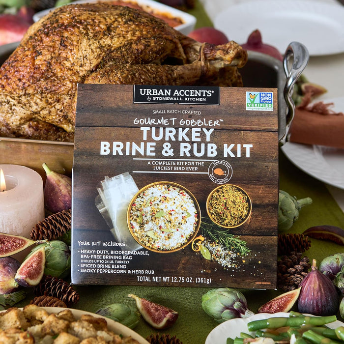 Urban Accents Gourmet Gobbler Turkey Brine Kit, 12.75 Ounce