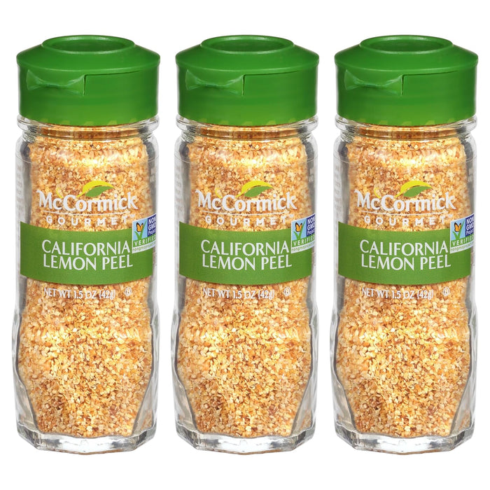 McCormick Gourmet California Lemon Peel, 1.5 Oz