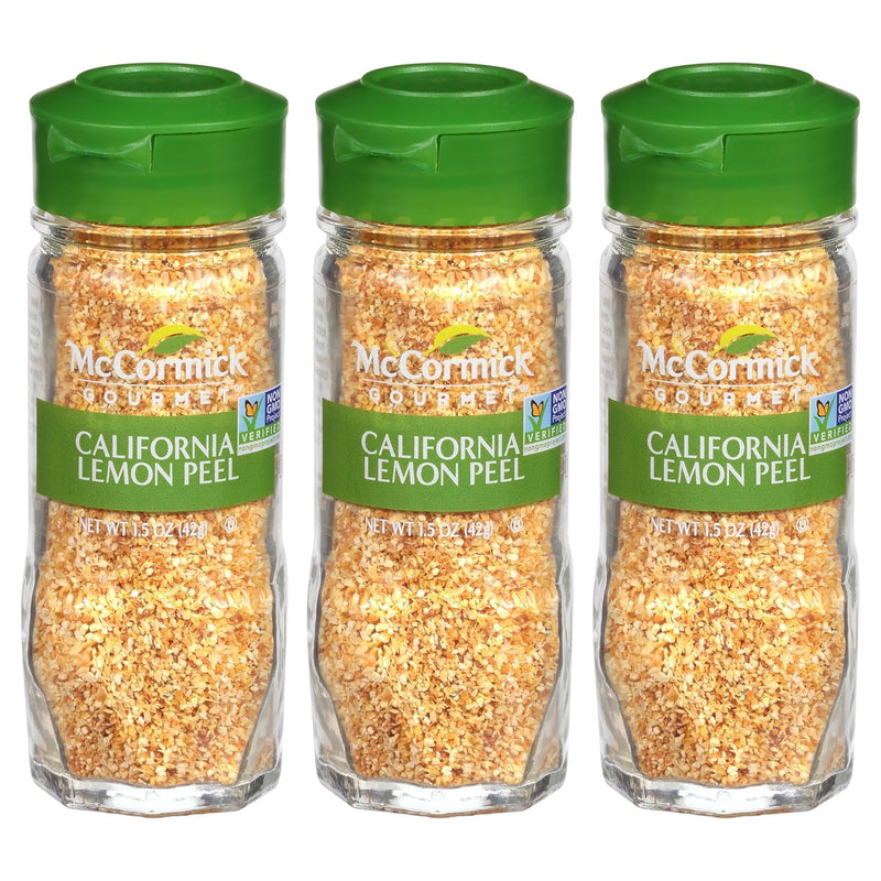 McCormick Gourmet California Lemon Peel, 1.5 Oz
