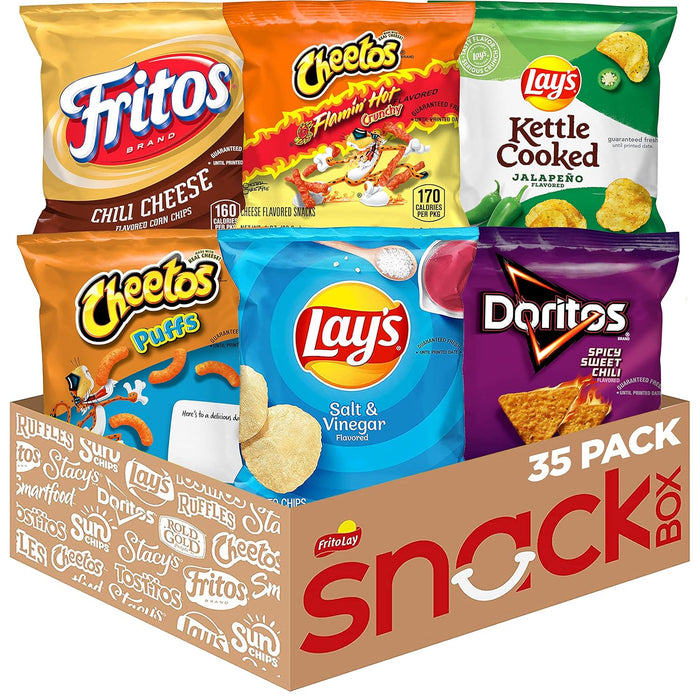 Frito-Lay Variety Packs, Party Mix, Single Serve Bags (40 Pack)