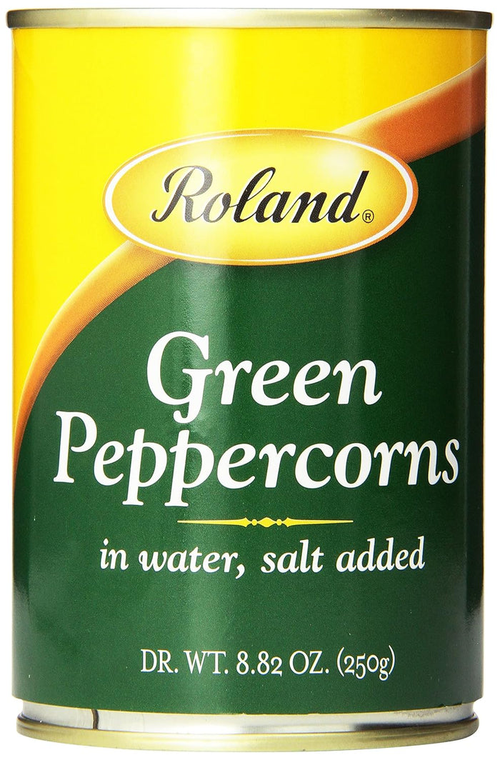 Roland Foods Green Peppercorns in Vinegar, Specialty Imported Food, 3.55 fl oz