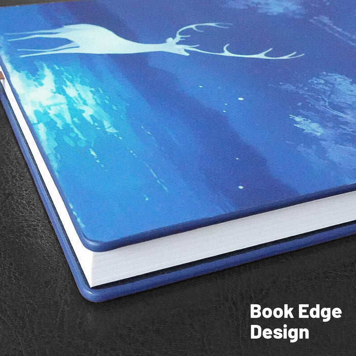 Lined Cute Journal Notebooks with Glow-in-the-dark Elk Patterns, They Are Ideal for Work, Note-taking, Journaling, School and Writing, A5 Notebook