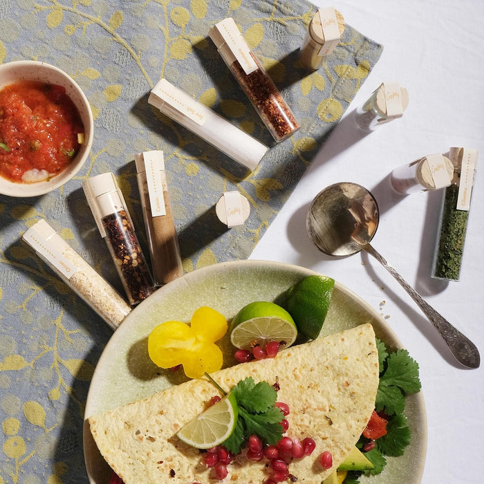 Craftly 12 Mexican Spices Gift Set | Mexican Seasoning Gift Set for Cooking - Perfect for Tacos, Fajitas and More | Birthday Gift for Him & Her | Gift set for Men, Women