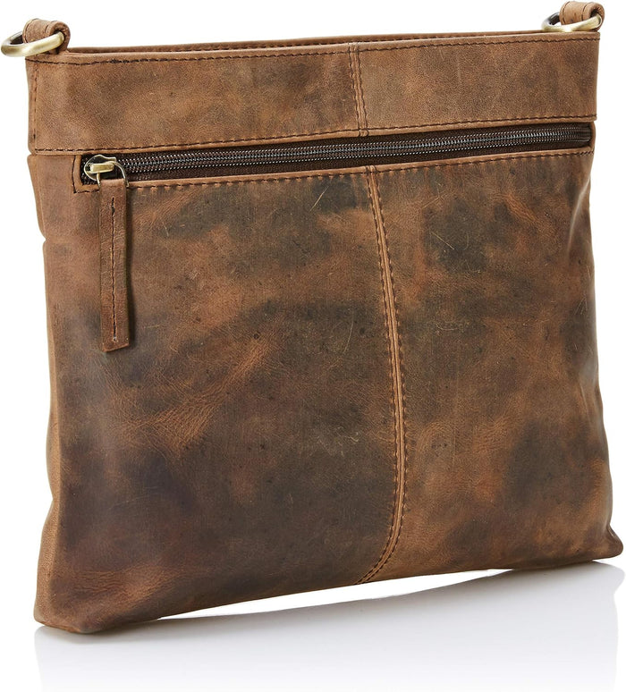 Ruzioon Vintage Leather Crossbody bags for Women - Sling Women Purse, Shoulder bags & Handbags