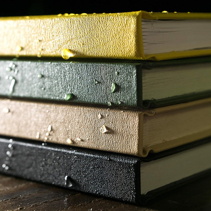 Rite in the Rain Weatherproof Hard Cover Notebook, 8.75" x 11.25", Tan Cover, Universal Pattern (No. 970TF-MX)