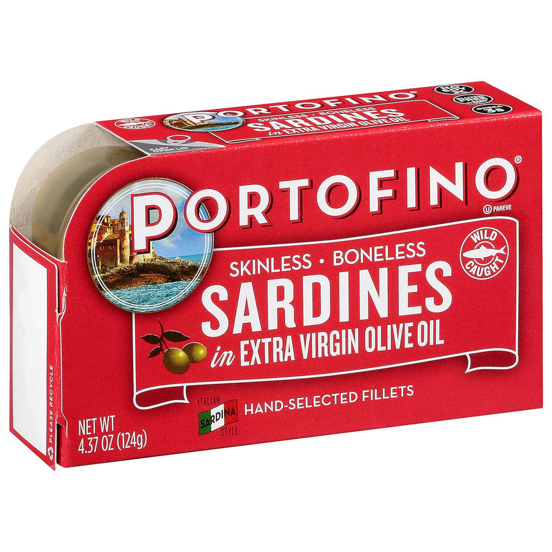 Portofino Solid Yellowfin Tuna In Extra Virgin Olive Oil - 4.5oz Can (Pack of 12)