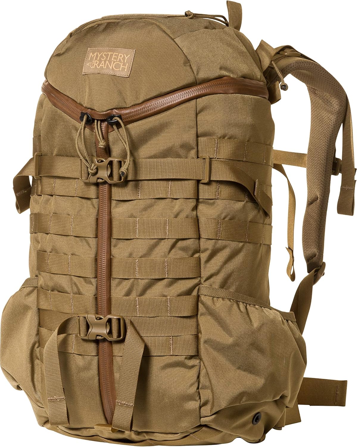 Mystery Ranch 2 Day Backpack – Tactical Daypack with Easy Access & Padded Computer Sleeve – Foliage, S/M