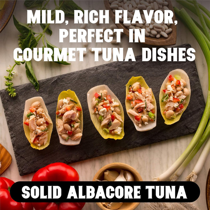 Portofino Solid Yellowfin Tuna In Extra Virgin Olive Oil - 4.5oz Can (Pack of 12)