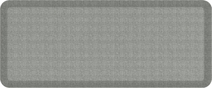 NewLife by GelPro Ergo-Foam Cushioned Anti-Fatigue Standing Kitchen Floor Mat, Padded Stain-Resistant, Waterproof, Non-Slip Comfort Padded Desk/Office Mat - 20" x 72", Patina Grey