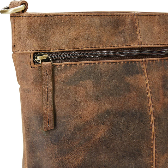 Ruzioon Vintage Leather Crossbody bags for Women - Sling Women Purse, Shoulder bags & Handbags